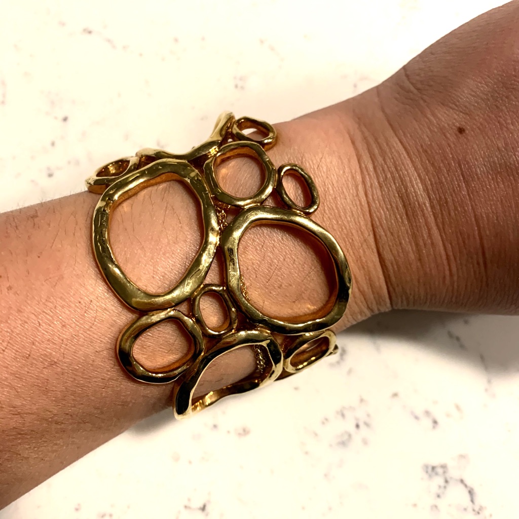 Organic Open Circle Cuff